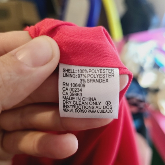 Tahari Floral A-Line Cocktail Dress - Picture 7 of 7